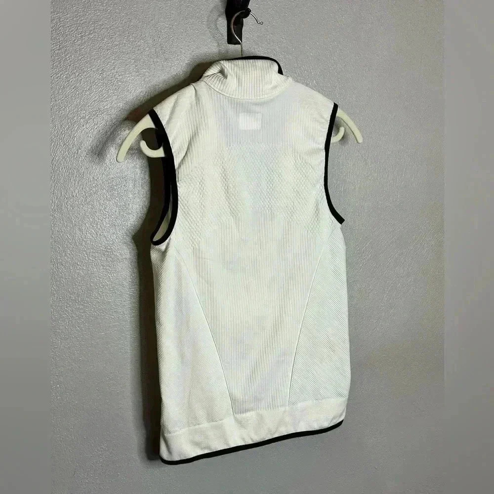 Athleta White and Cream Flurry Primaloft Vest XS - Picture 7 of 9